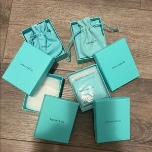 Tiffany & Co. Turquoise Gift Boxes and Pouches